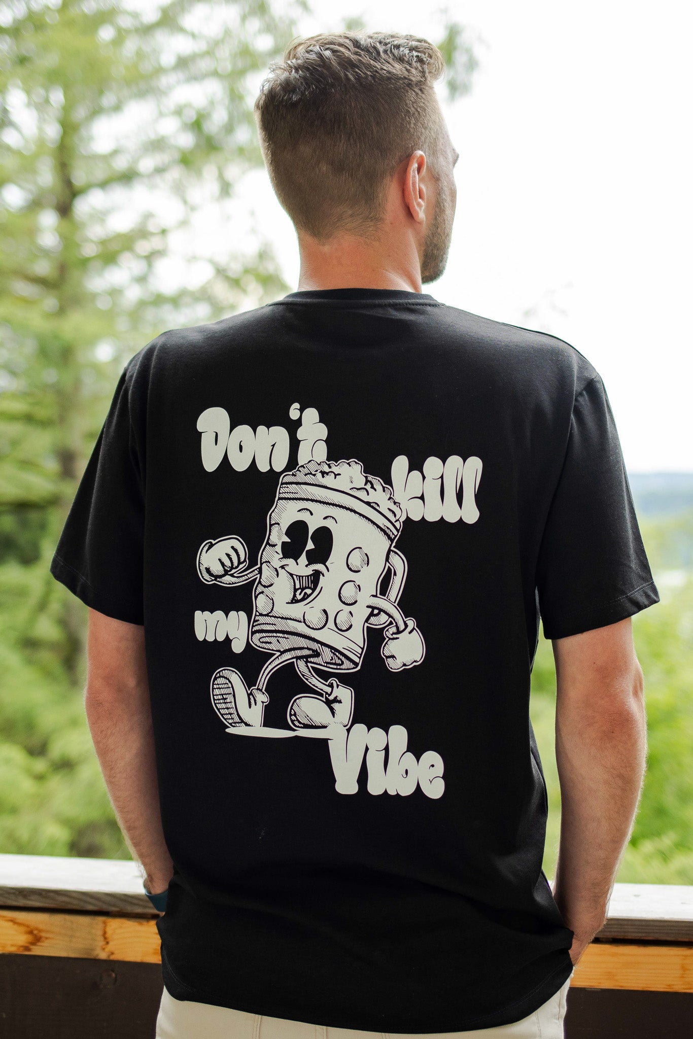 Don't kill my vibe T-Shirt schwarz