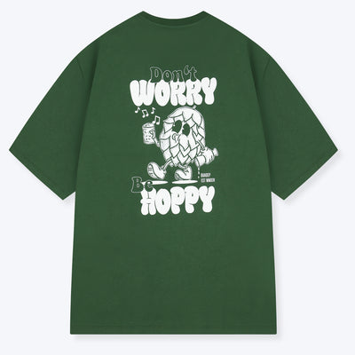 Be Hoppy T-Shirt grün