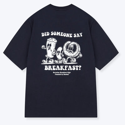 Bavarian Breakfast T-Shirt dunkelblau