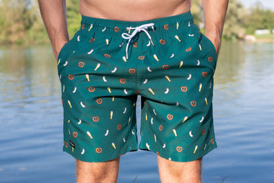 Frühschoppen Badehose grün