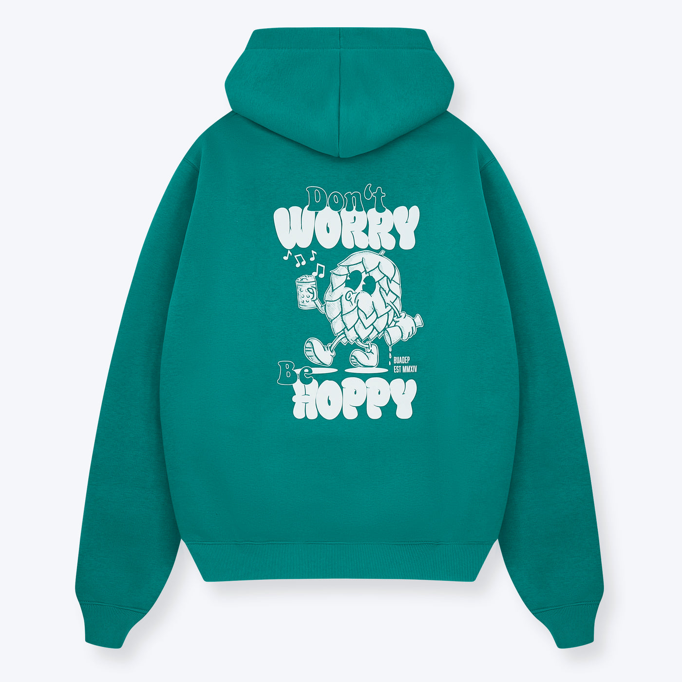 Be Hoppy Hoodie grün