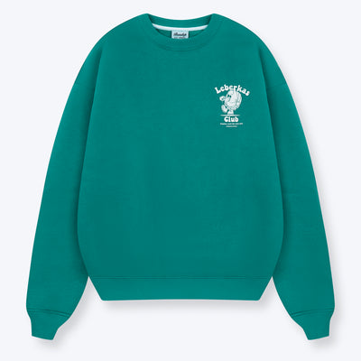 Leberkas Club Sweater grün