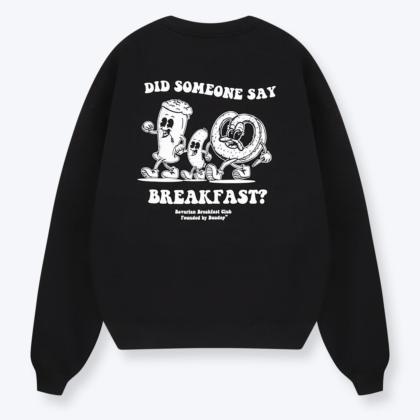 Bavarian Breakfast Sweater Schwarz